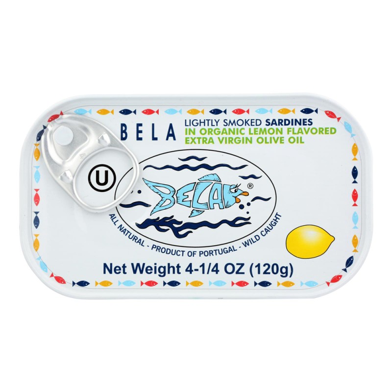 Bella Sardines In EVOO With Lemon