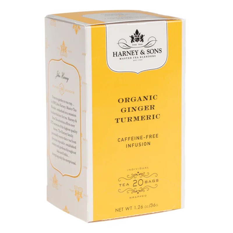 HARNEY & SONS ORG GINGER TURMERIC