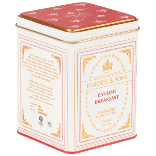 Harney And Sons English Breakfast In Tin, 20 Sachets