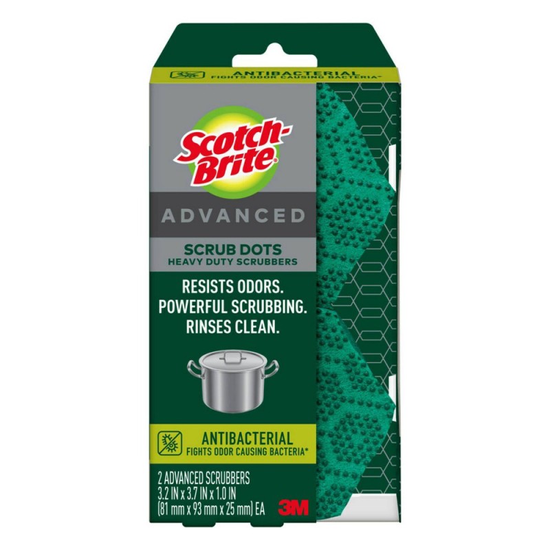 Scotch-Brite Advanced Scrub Dots