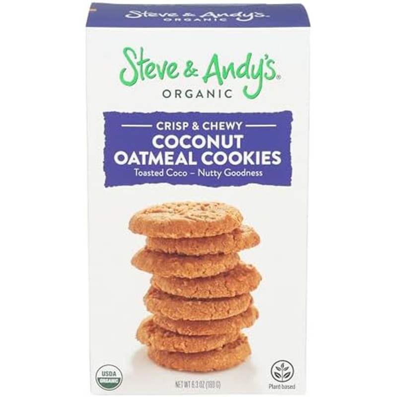 STEVE & ANDY'S COCONUT OATMEAL COOKIES