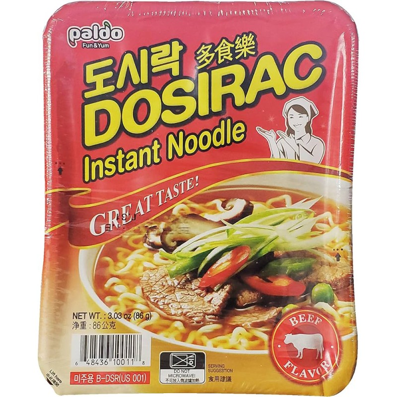 Paldo Dosirac Noodles Beef