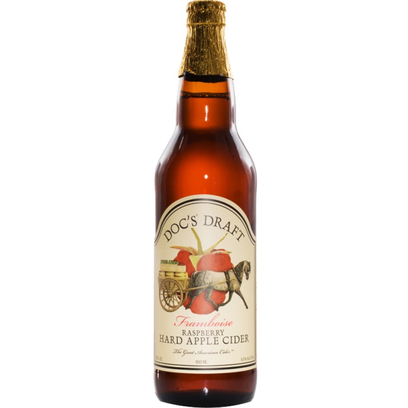 Doc's Draft Raspberry Hard Apple Cider