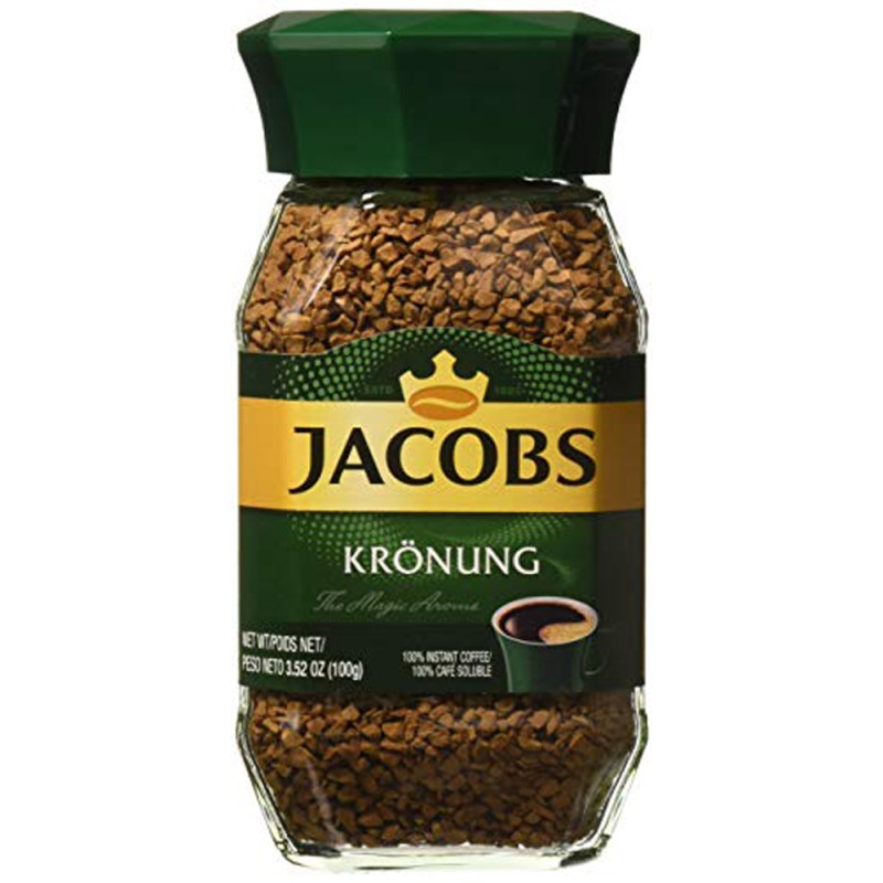 Jacobs Kronung Instant Coffee Green