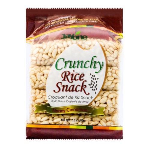 JAYONE CRUNCHY RICE SNACK- HONEY CINNAMON