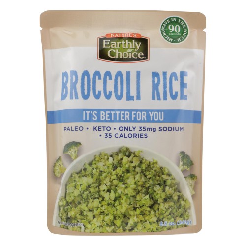 Nature's Earthly Choice Microwaveable Broccoli Rice