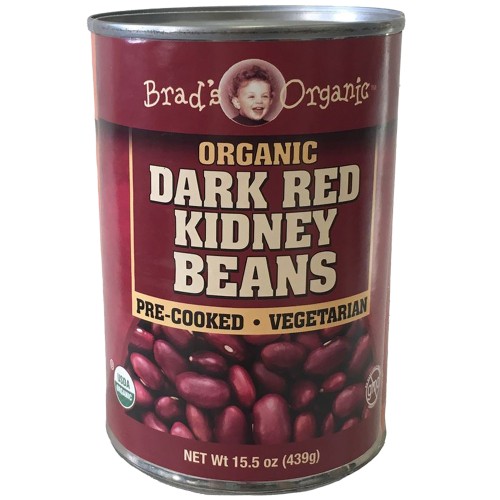 BRAD'S ORG DARK RED KIDNEY BEANS