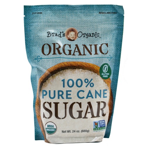 BRAD'S ORG PURE CANE SUGAR