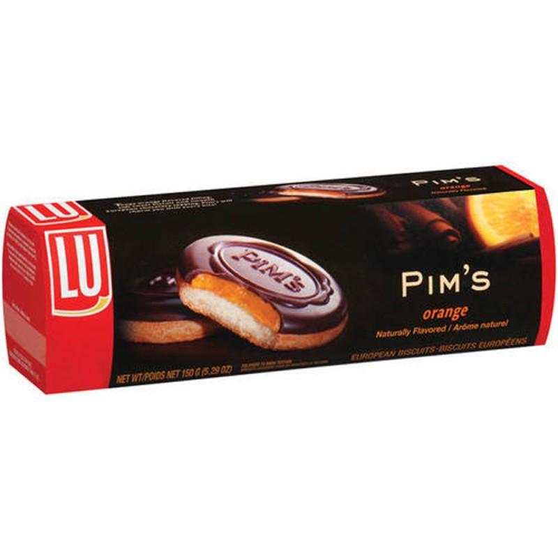 LU LE PIM'S ORANGE EUROPEAN BISCUITS