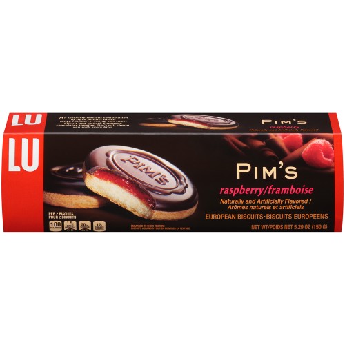 LU LE PIM'S RASPBERRY EUROPEAN BISCUITS