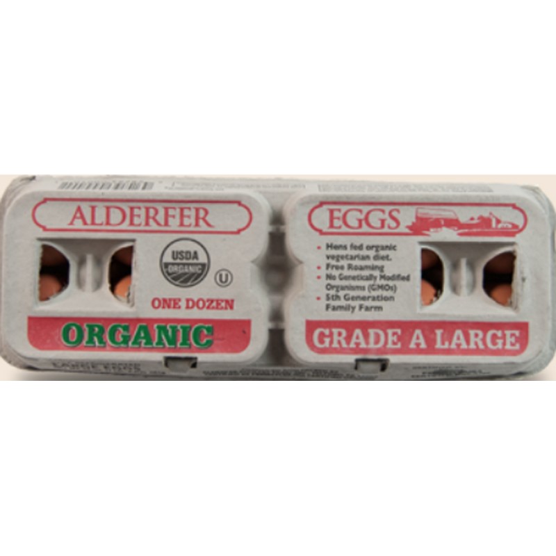 Alderfer Organic Eggs Large