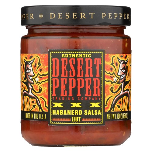 desert pepper habanero salsa 16 oz