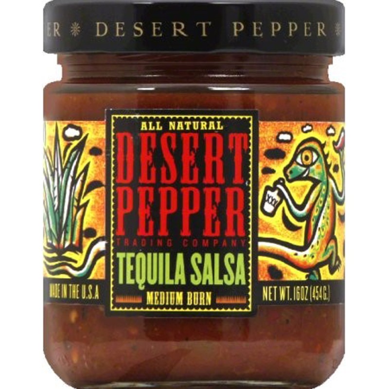 desert pepper tequila salsa 16 oz