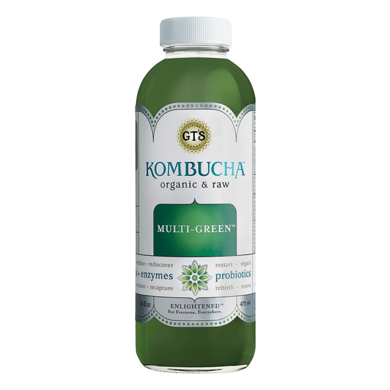 Gt's Kombucha Multi-Green