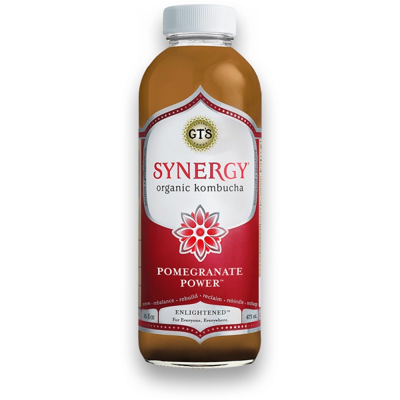 Gt's Kombucha Pomegranate Power