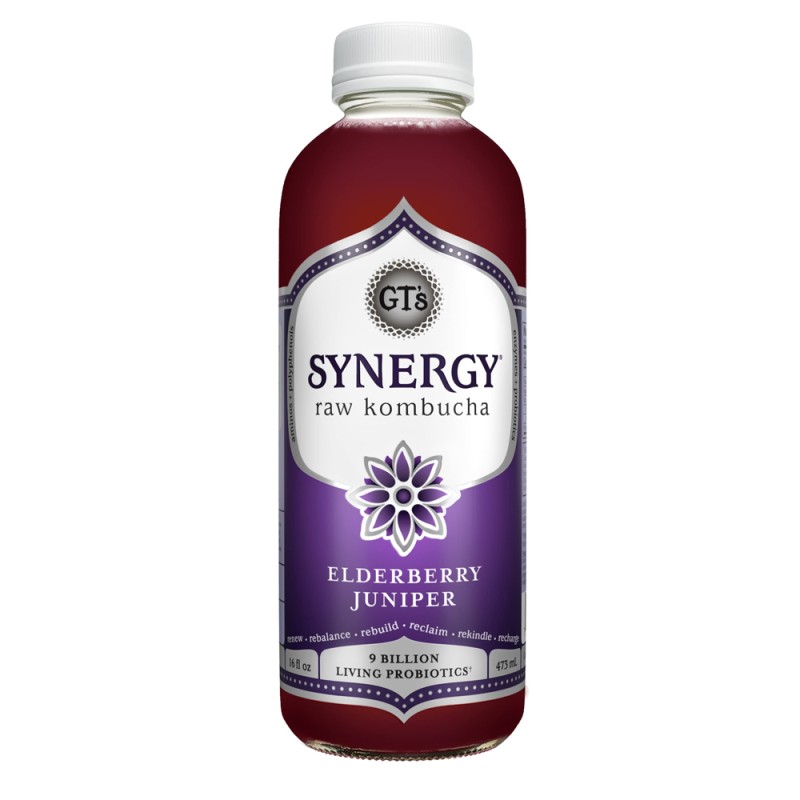 Gt's Kombucha Elderberry Juniper