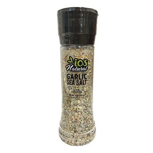 Ios Natural Garlic Sea Salt