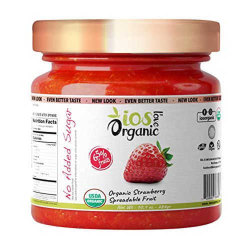 Ios Organic Strawberry Spread