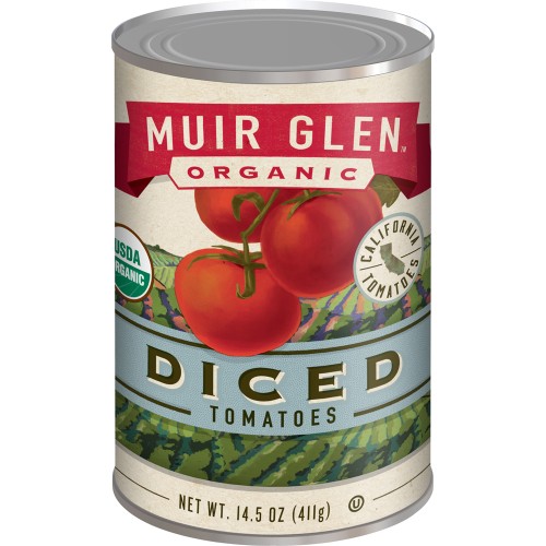 Muir Glen organic diced tomatoes 14.5 oz