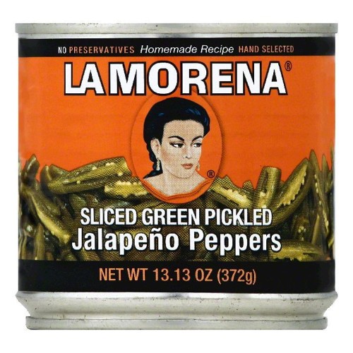 La Morena Sliced Green Jalapeno Peppers