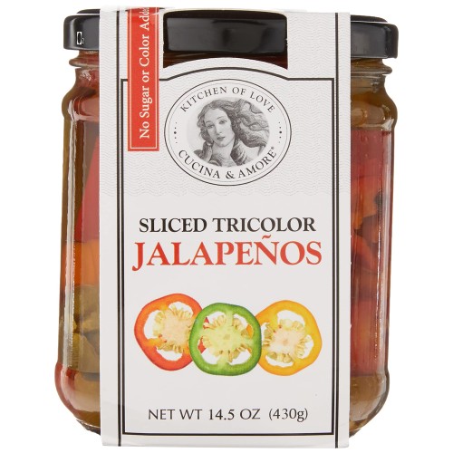 CUCINA&AMORE SLICED JALAPENOS