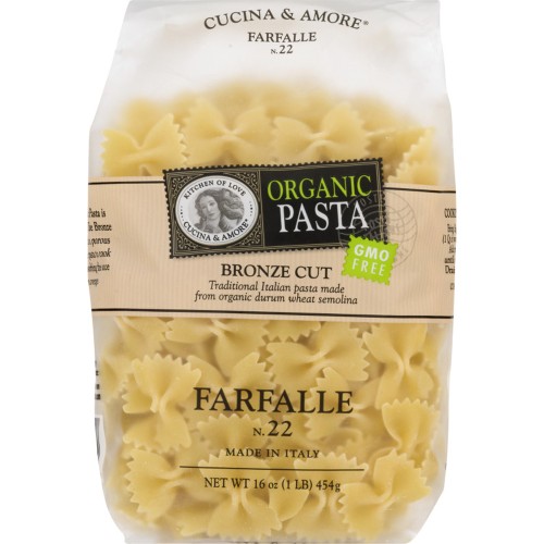 Cucina & Amore Organic Pasta Farfalle