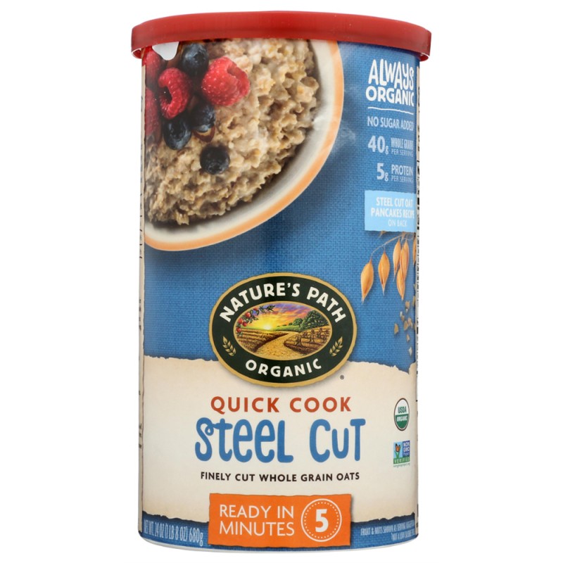 Nature's Path Organic Steel Cut Quick Cook