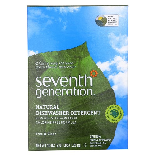 SEVENTH GENERATION DETERGENT POWDER