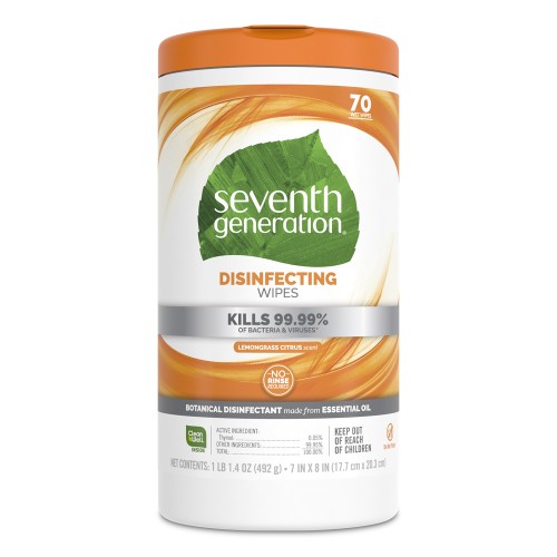 Seventh Generation Wipes - 70 Wipes