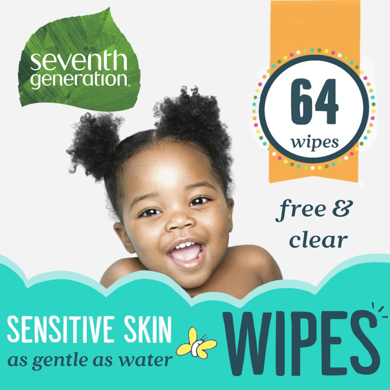 Seventh Generation Sensitive Baby Wipes