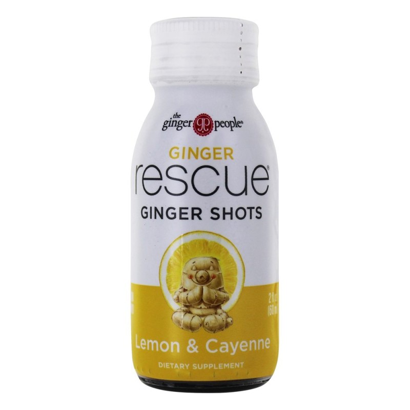 Rescue Ginger Shots Lemon & Cayenne