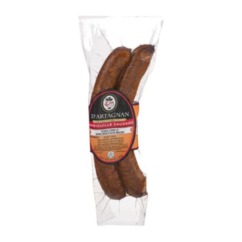 Dartagnan Smoked Andouille Sausage