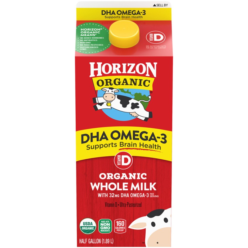 Horizan Organic DHA Omega-3 whole Milk