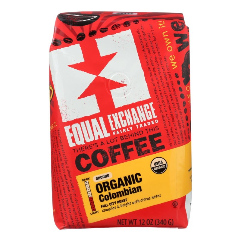 Equal Exchange COffee Organic Colombian