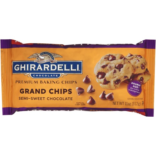 Ghirardelli Grand Chips Smi-Sweet