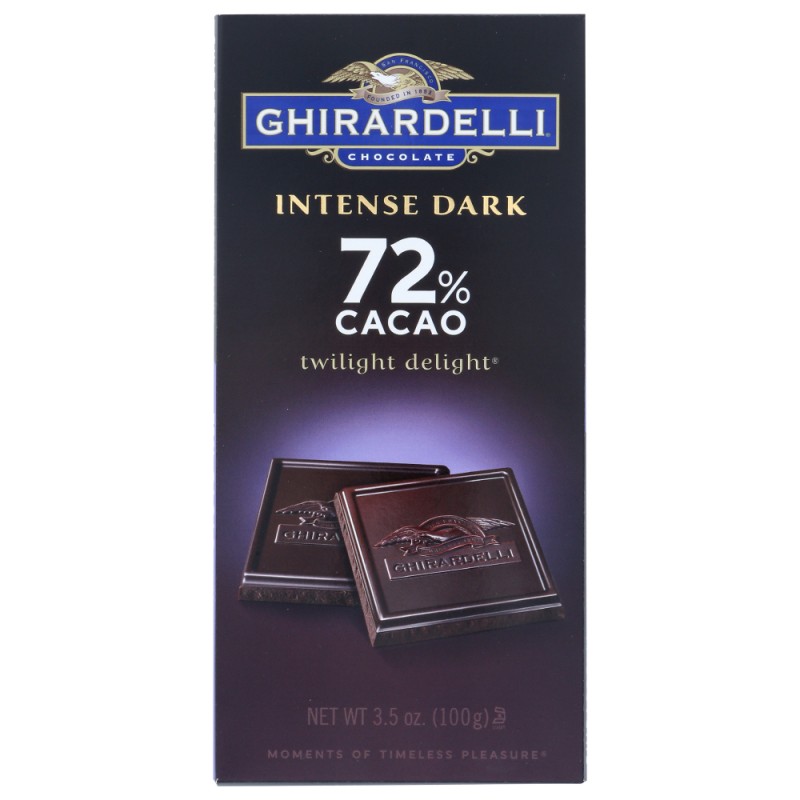 Ghirardelli Dark Chocolate 72%