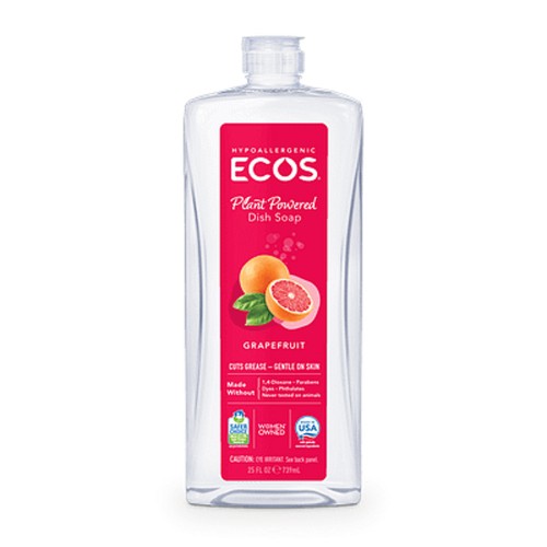 ECOS DISH SOAP GRAPE FRUIT SCENT 25oz