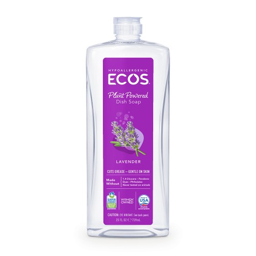 ECOS Dishwashing Liquid - Lavender - 25 oz