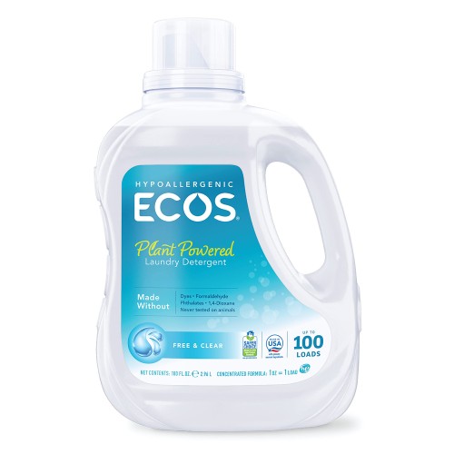 Ecos Free And Clear Laundry Detergent