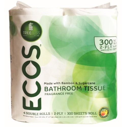 Ecos Bathroom Tissue 4 Count