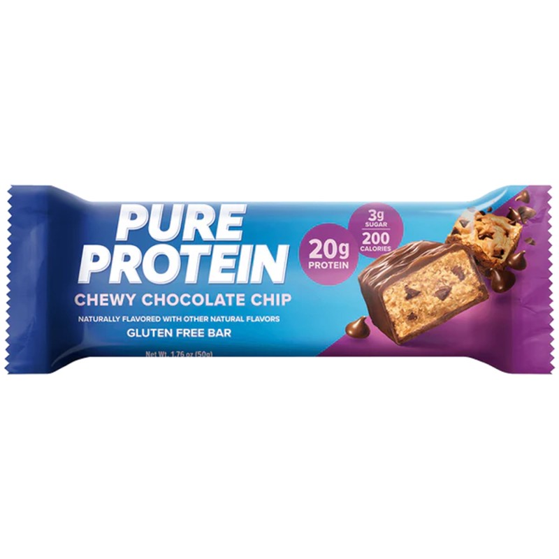 PURE PROTEIN CHEWY CHOCOLATE CHIP BAR