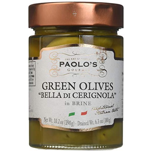 Paolo's Green Olives In Brine