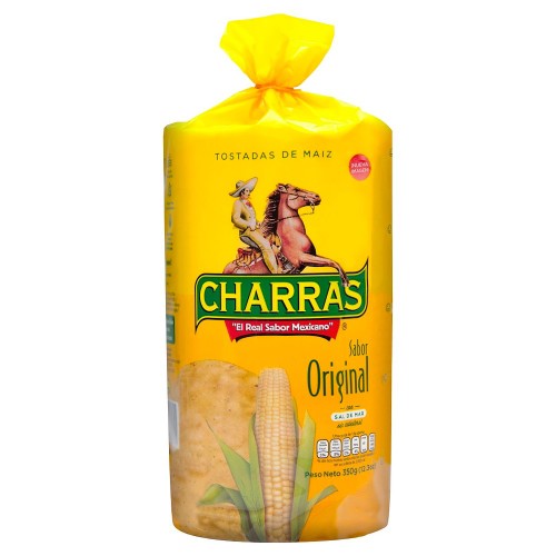 CHARRAS CORN TOSTADAS