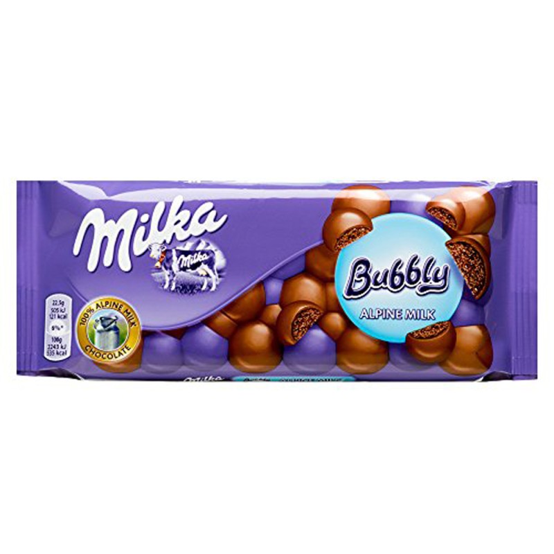 Milka Bubbly Alpine Milk