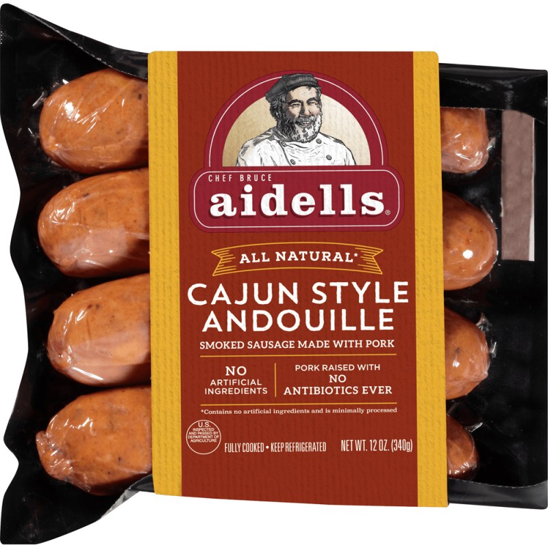 Aidells Sausage Cajun Style Andouille