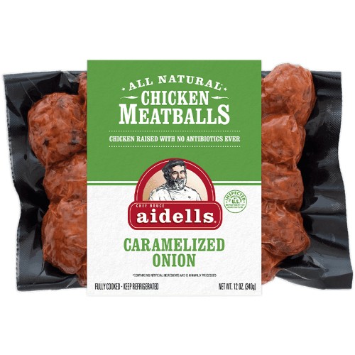 Aidells Meatballs Caramelized Onion