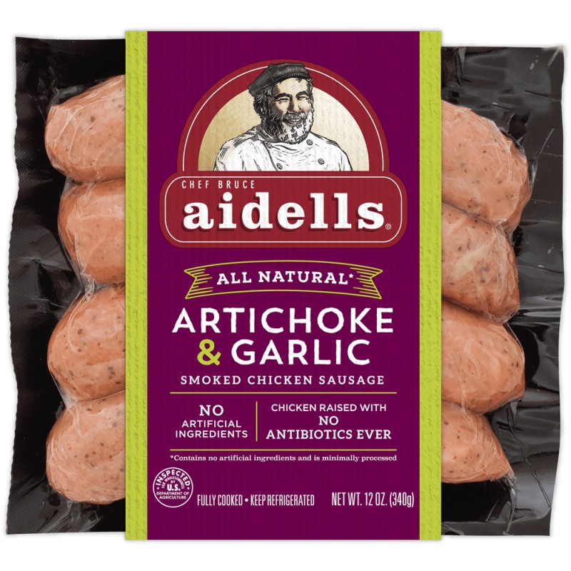 Aidells Sausage Artichoke & Garlic