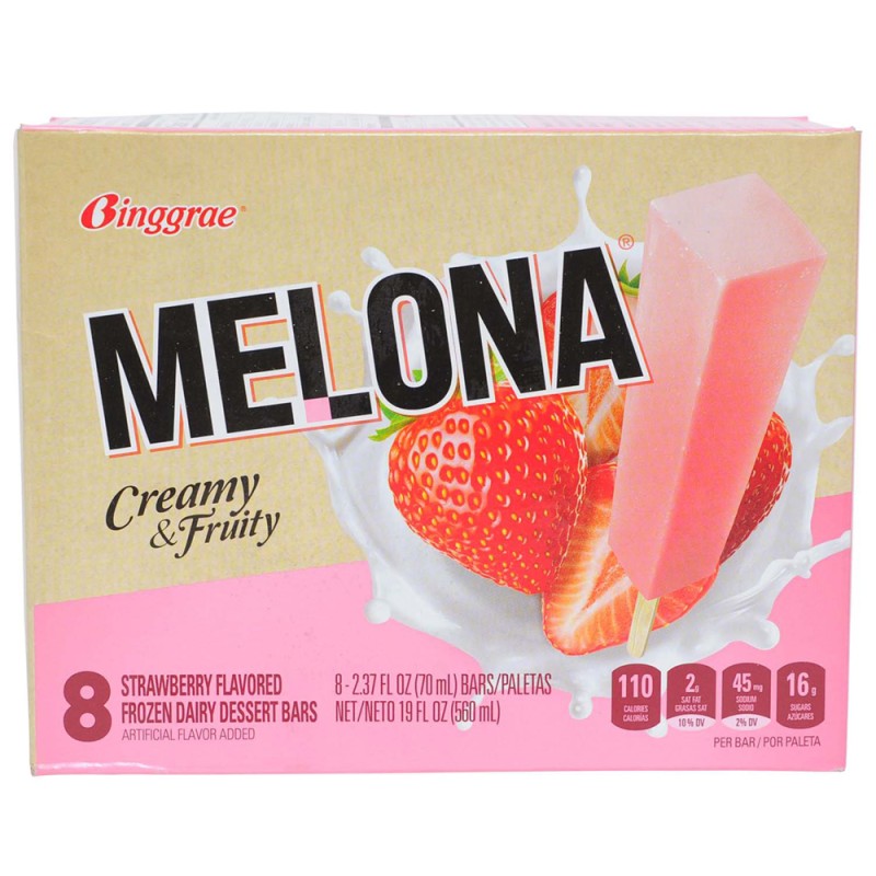 Binggrae Melona Creamy Strawberry