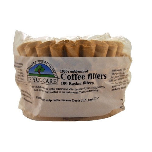 IF YOU CARE BASKET COFFEE FILTERS