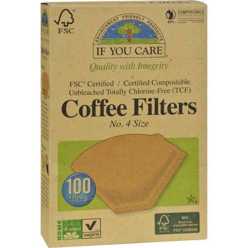 IF YOU CARE COFFEE FILTERS NO.4